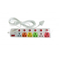 Cona Smyle Spike Buster 5 Meter with 6 sockets and 6 switches